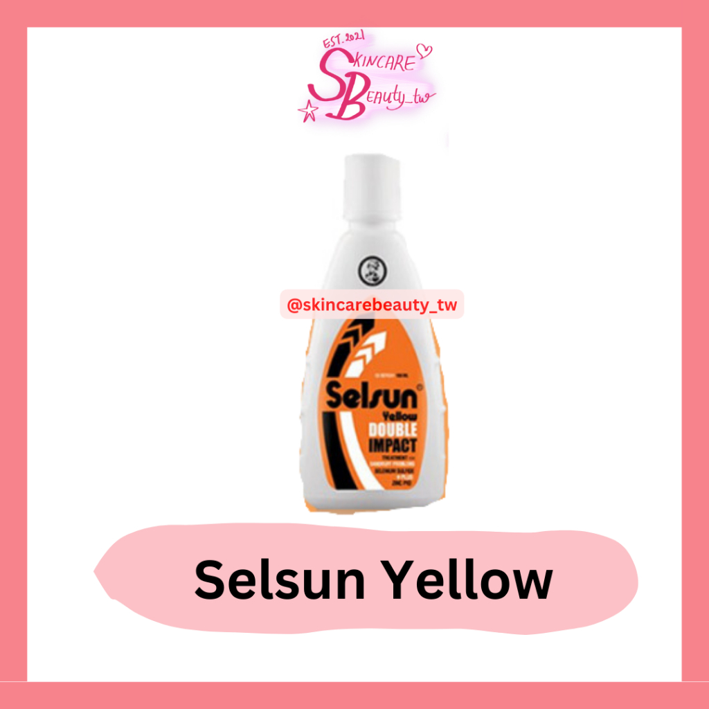 READY Selsun Yellow Double Impact Shampoo 100ml