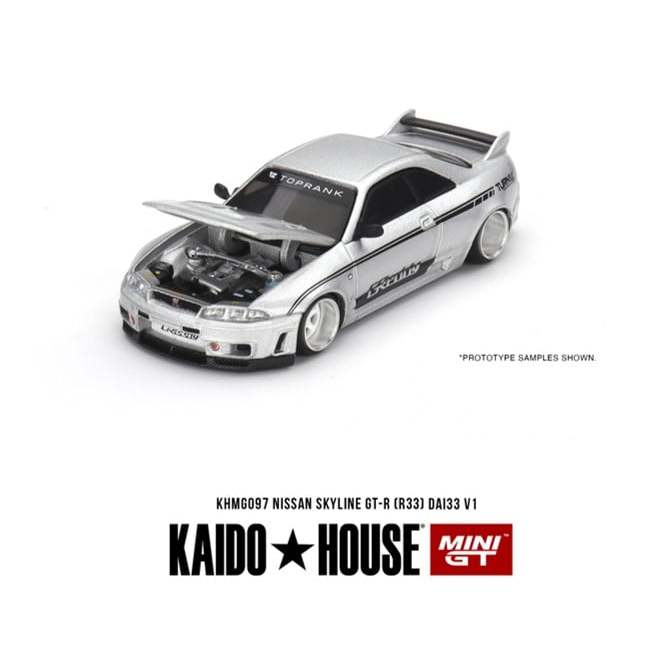 MINI GT X KAIDO HOUSE 097 日產 Nissan GT-R (R33) DAI33 V1 現貨