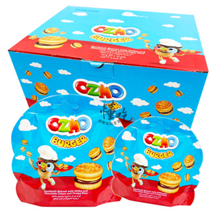 OZMO 漢堡造型餅乾 40g【零食圈】漢堡糖果 漢堡餅乾 零食土耳其 Ozmo Burger