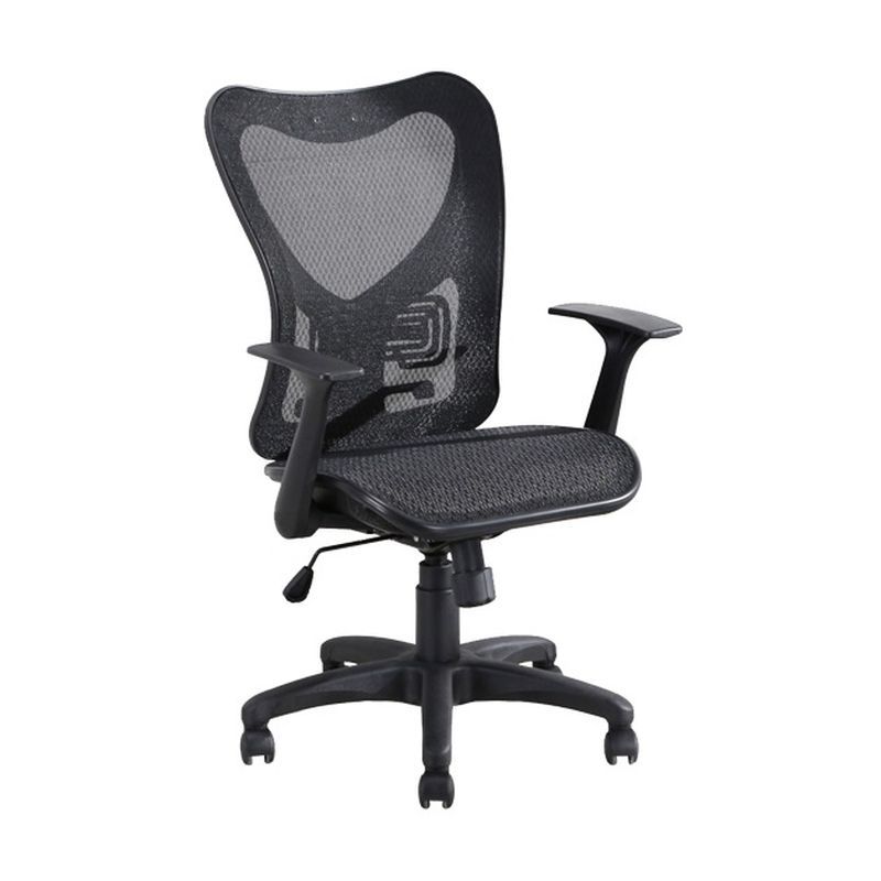【LG-DIY-DG75W】高背透氣護腰電腦椅