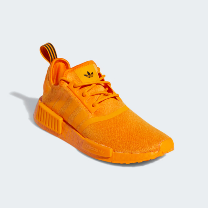 ADOBEU.S. 美國 ADIDAS 三葉草 NMD_R1 運動鞋 US6(J23cm)  成人款 橘黃