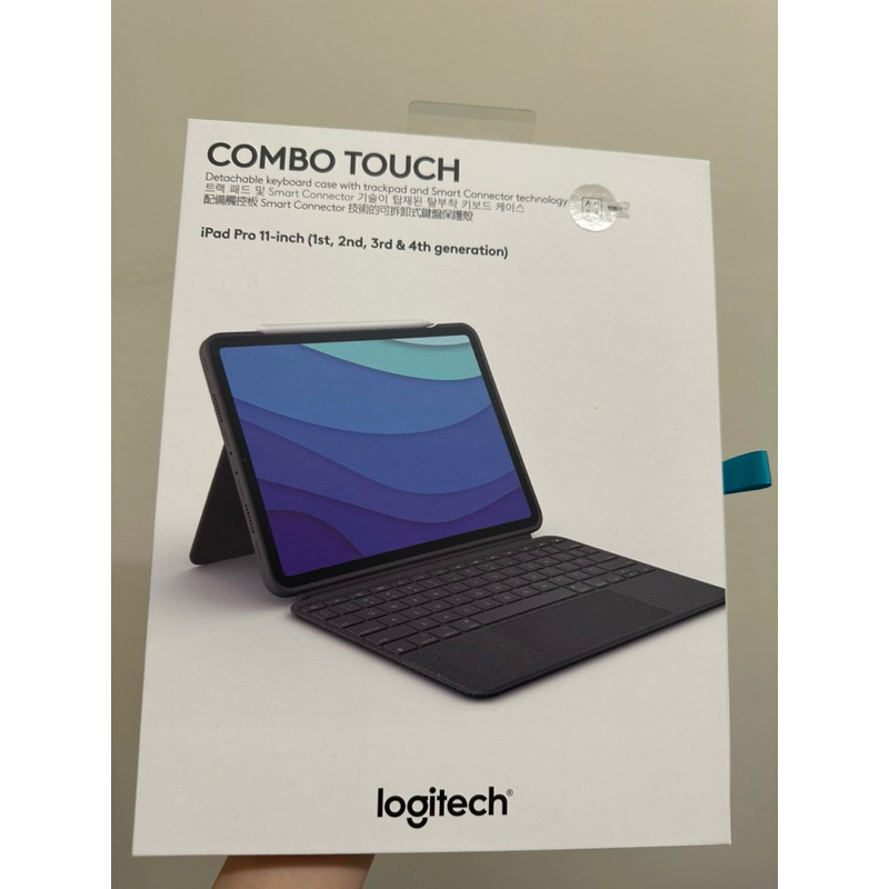 Logitech 羅技 Combo Touch鍵盤保護殼附觸控式軌跡板(適用於 iPad Pro 11吋)