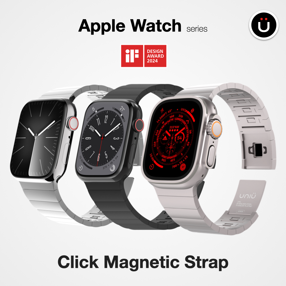 UNIU® Apple Watch 系列｜Click 磁吸快扣錶帶