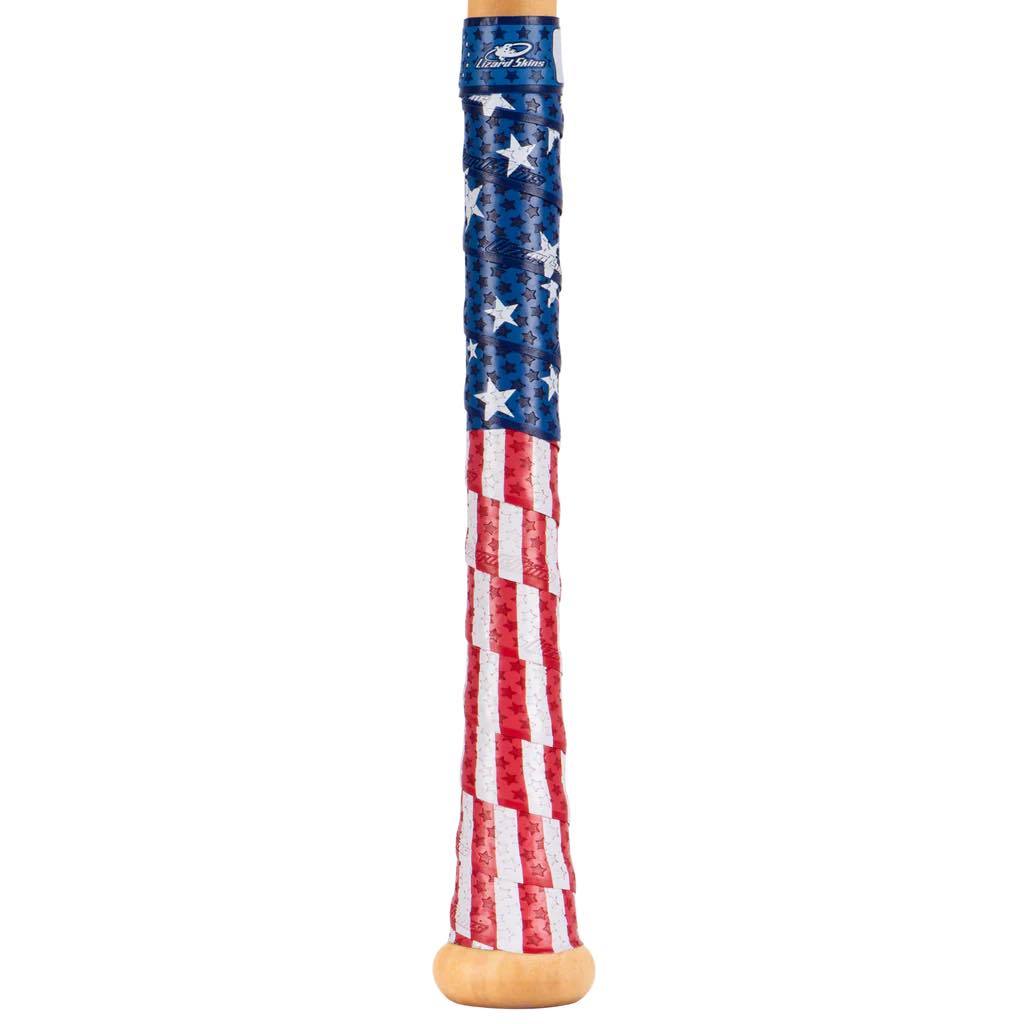 日本帶回 蜥蜴皮 LIZARD SKINS 壘球 棒球 鋁棒 木棒 握把布 美國國旗特別款