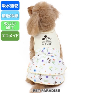 【PET PARADISE】米妮碎花涼感洋裝 (DS)｜DISNEY 2022新款 COOLMAX 防蟲涼感