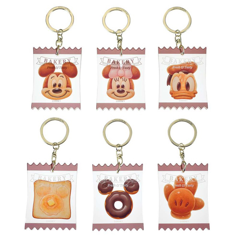 現貨 日本迪士尼商店 烘焙麵包系列 Tsum Tsum 米奇 波羅 甜甜圈 吊飾 抱枕 收納包 托盤 帆布袋 盲和鑰匙圈