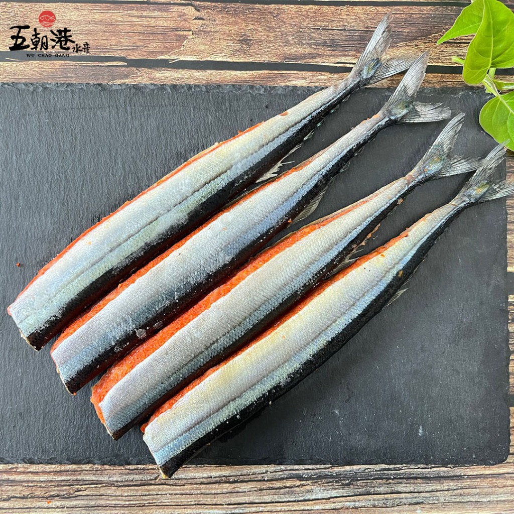 五朝港水產-明太子秋刀魚320g±10%(5入)