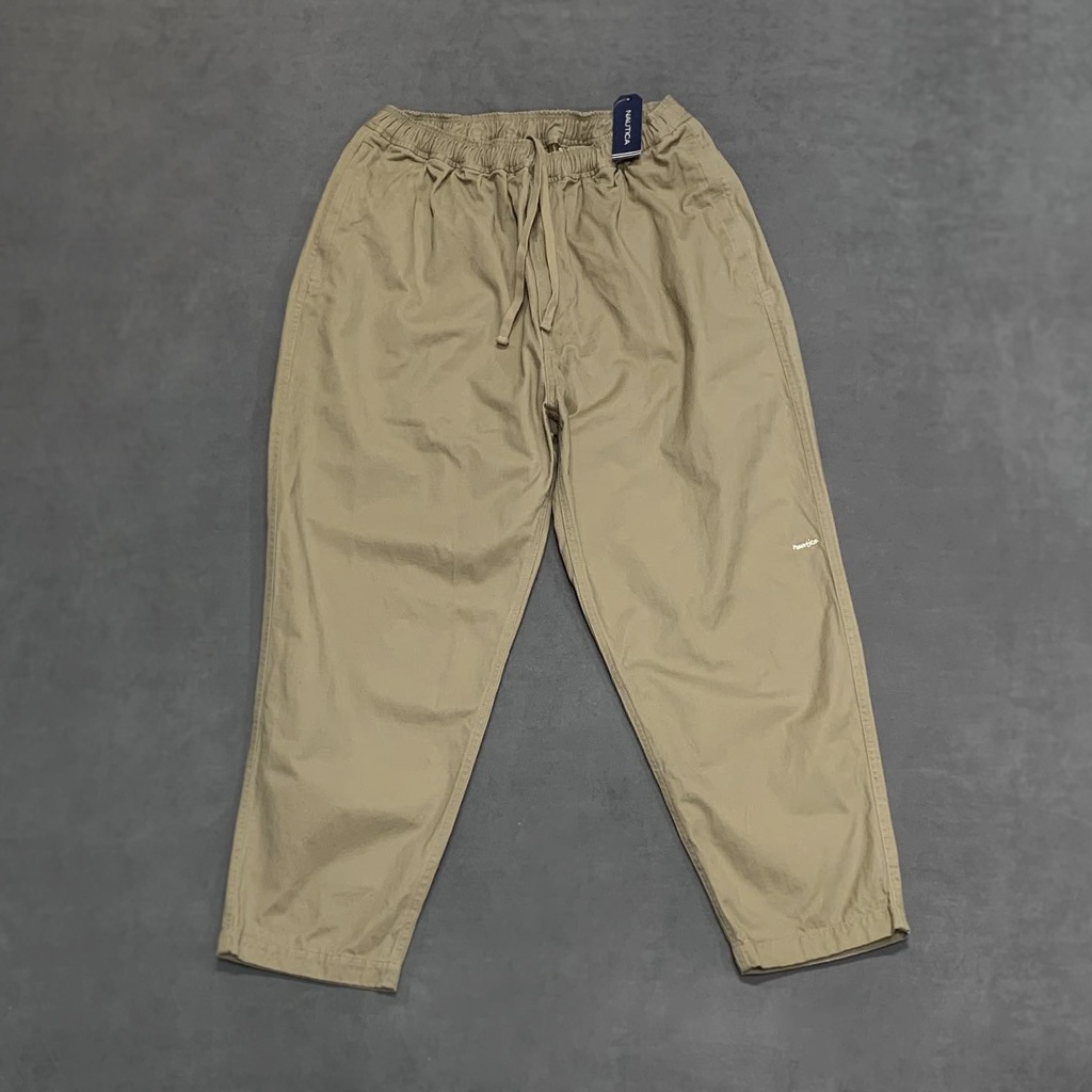 【工工買取】現貨 NAUTICA JP 22AW Chino Pants Beige 長谷川 AH 寬版錐形長褲 卡其