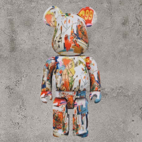 Be@rbrick Andy Warhol × BASQUIAT #4 巴安4代 400％ 全新未拆 現貨