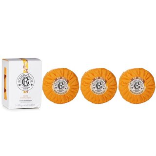 ROGER & GALLET 賀傑與賈雷 - 橙木健康香皂禮盒 - 3x100g