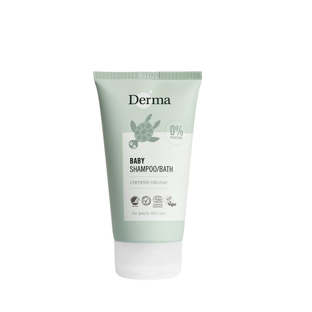 【Derma】寶寶有 機水嫩洗髮沐浴露150ml/500ml