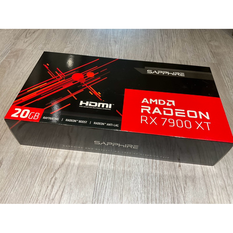 AMD Radeon RX7900XT 顯示卡 顯卡 A卡 - 盒裝未拆封