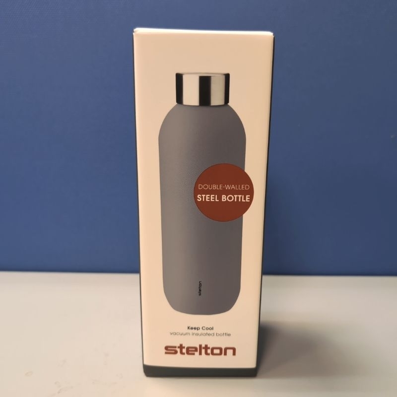 ［全新］現貨 丹麥 Stelton Volvo 保溫隨身瓶 （淺藍）
