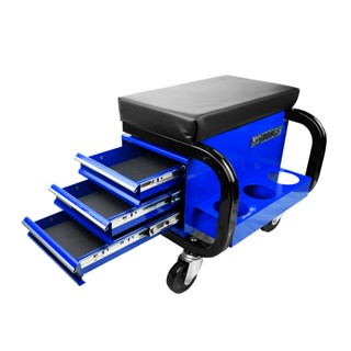 *韋恩工具* KC 移動式工作椅 抽屜 可移動小板凳 可移動式家用椅 修車椅 美容椅 拋光椅 打蠟椅 汽車美容