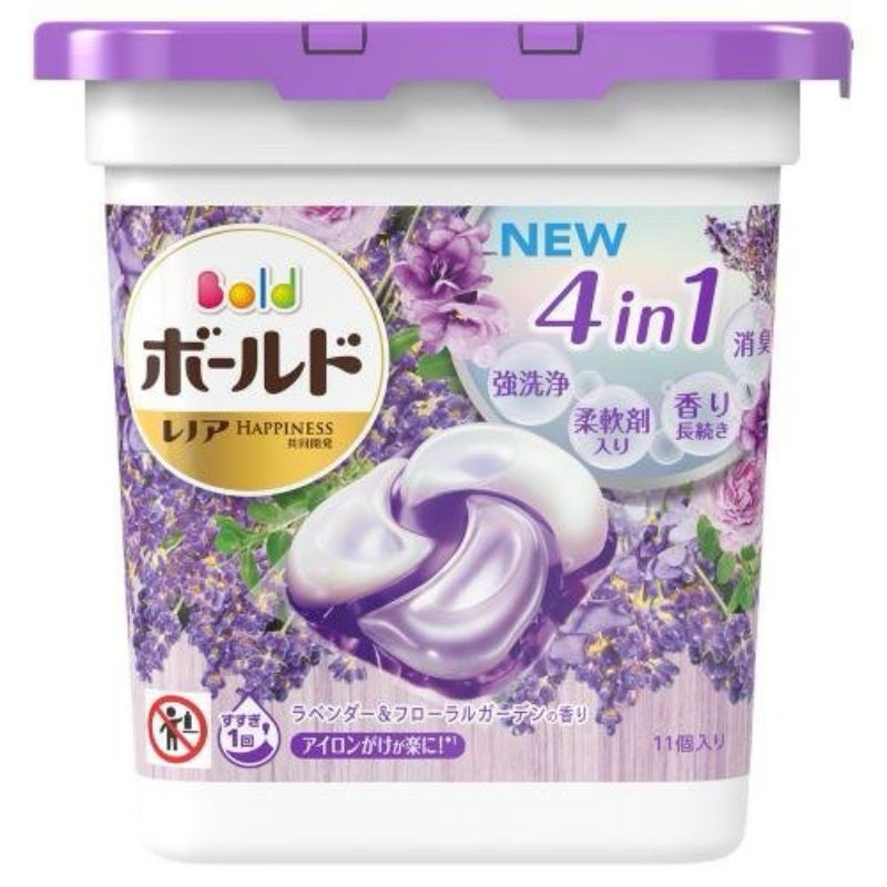日本 P&amp;G BLOD 4D 洗衣膠球 首創 碳酸機能 11顆/盒裝 洗衣球 洗衣凝膠球