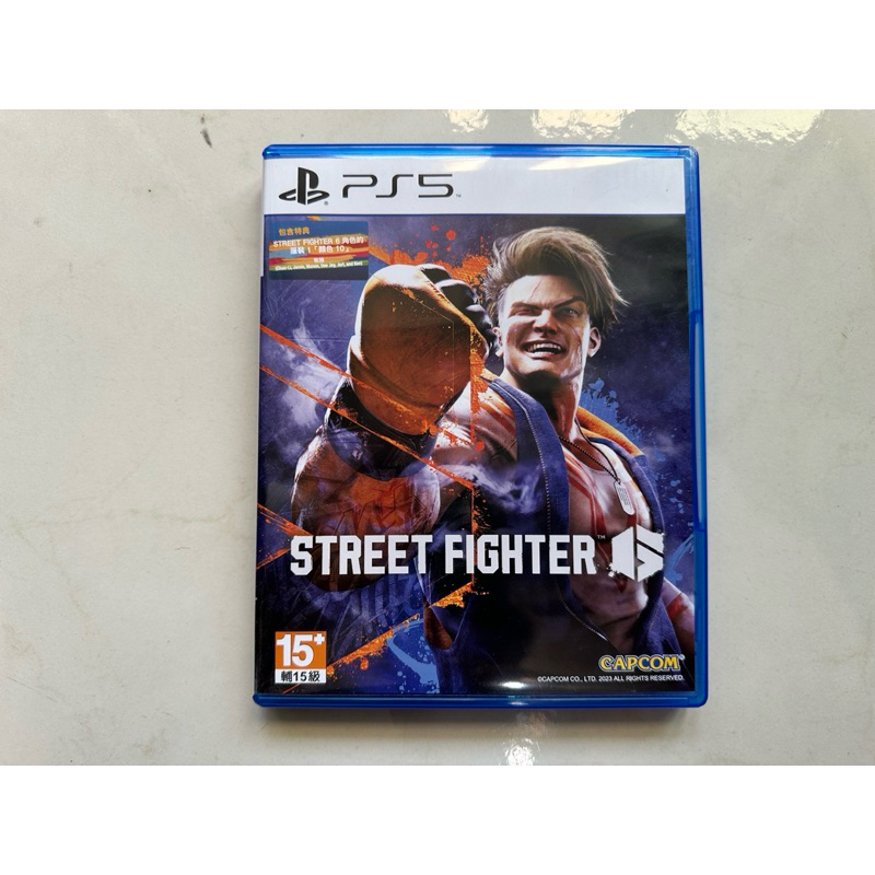 （PS5 二手） 快打旋風6 中文版 STREET FIGHTER 6