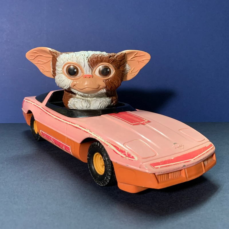 1984 Gremlins 小精靈 小魔怪 31cm長 粉紅跑車 Warner bros 美系老玩具 gizmo