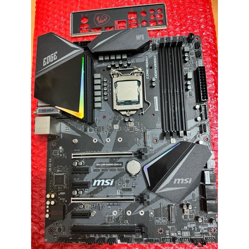 二手升級換下 I7-9700KF+Z390 GAMING EDGE AC