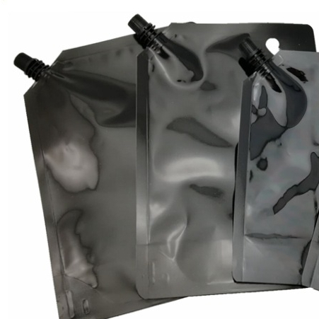 液體包裝袋 黑色吸嘴自立袋 1000ml 500ml吸嘴袋 可批發