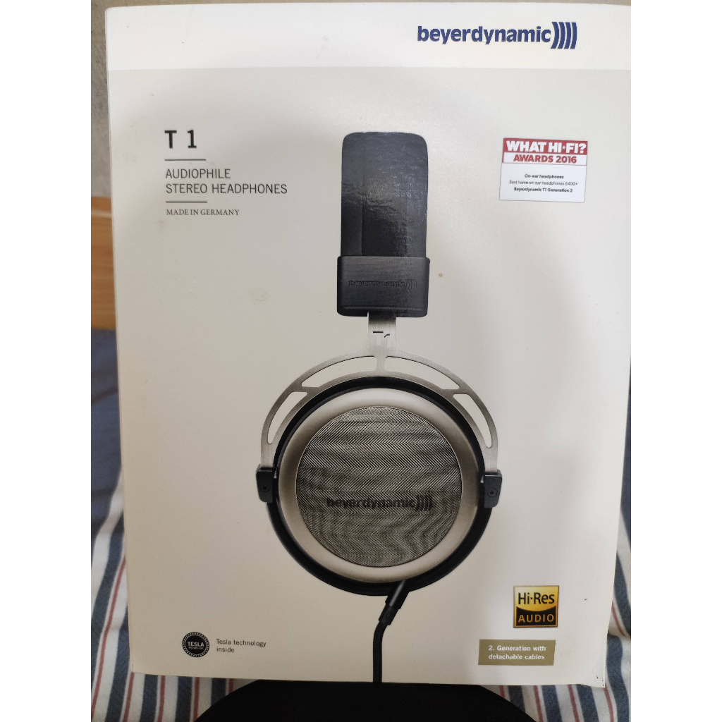 Beyerdynamic T1 2nd 旗艦耳罩式耳機 保存良好 完整盒裝配件 雙北市可面交