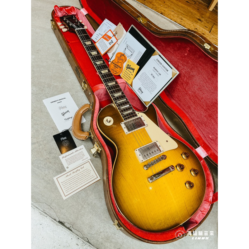《R8》Gibson Custom Shop Murphy Lab 1958 Les Paul Standard