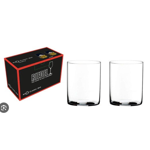 Riedel O系列 Riedel-H2O Whisky Glass Wisky 水晶杯 2入組 0414-02 威士忌