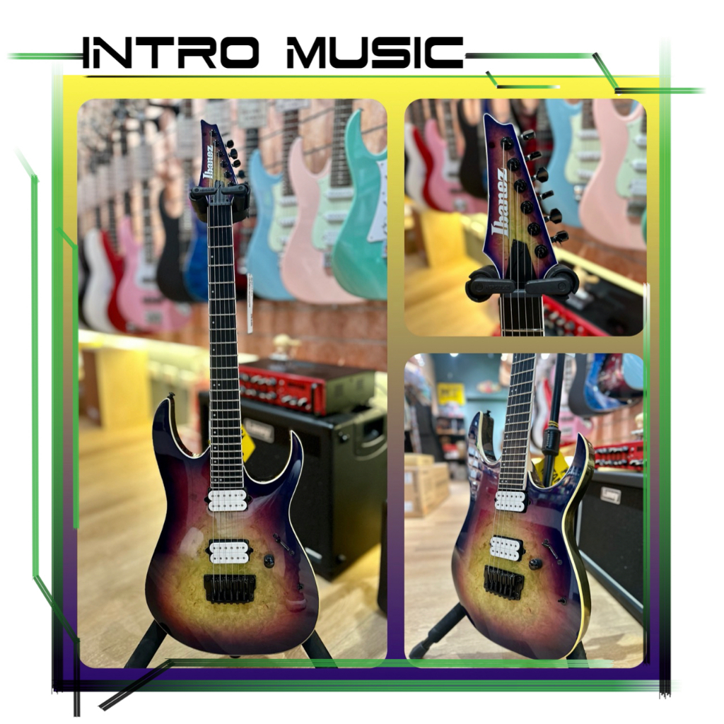 INTRO MUSIC || IBANEZ Iron Label RGIX6FDLB-NLB 反刀頭 極光漸層色 電吉他