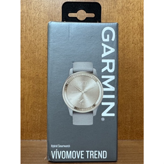 GARMIN Vivomove Trend 指針智慧腕錶 (摩卡金)