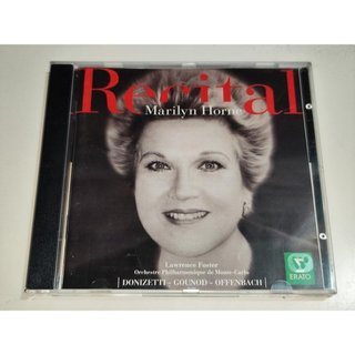 Marilyn Horne Recital Donizetti Gounod Offenbach Foster Erat