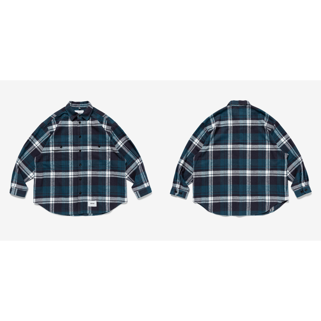 WTAPS WCPO 01 / LS / COTTON / FLANNEL S