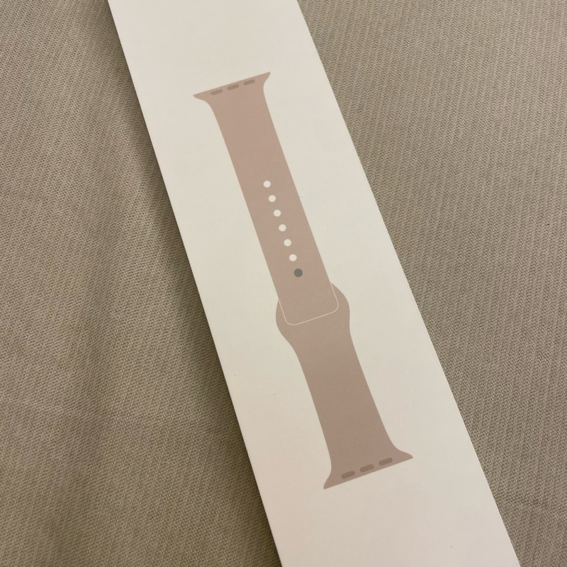 apple watch 原廠錶帶 45mm S/M 星光色 全新