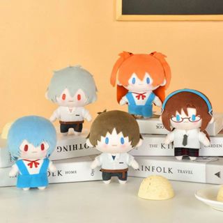 【限時折扣】正版 EVA 超可愛系列 cuter 毛絨玩偶 公仔 娃娃 布偶 玩偶 周邊 新世紀福音戰士 明日香 凌波麗