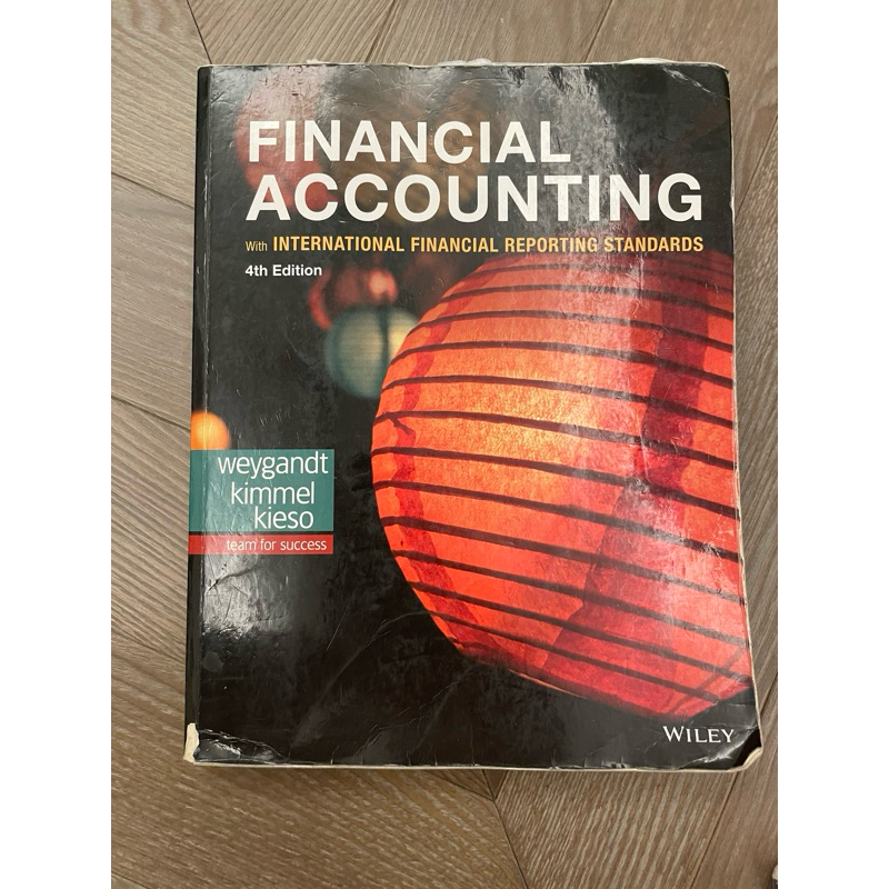 [二手有畫記］financial accounting 4th 4e kieso