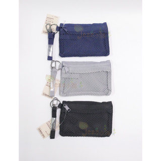 現貨 全新品 日本 MUJI 無印良品 聚酯纖維卡片包 深藍/灰/黑色 小掛包 鑰匙包 票夾 零錢包