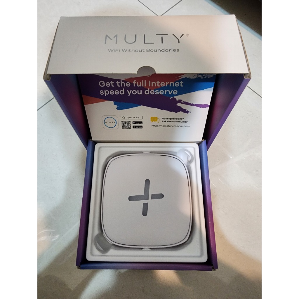 ZyXEL 合勤 MULTY U WSR30  AC2100 三頻全覆蓋 (二手)