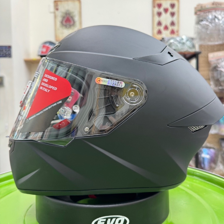 熊彬安全帽⎜KYT Helmet TT-Course 素色  全罩安全帽 TTC霧黑 現貨