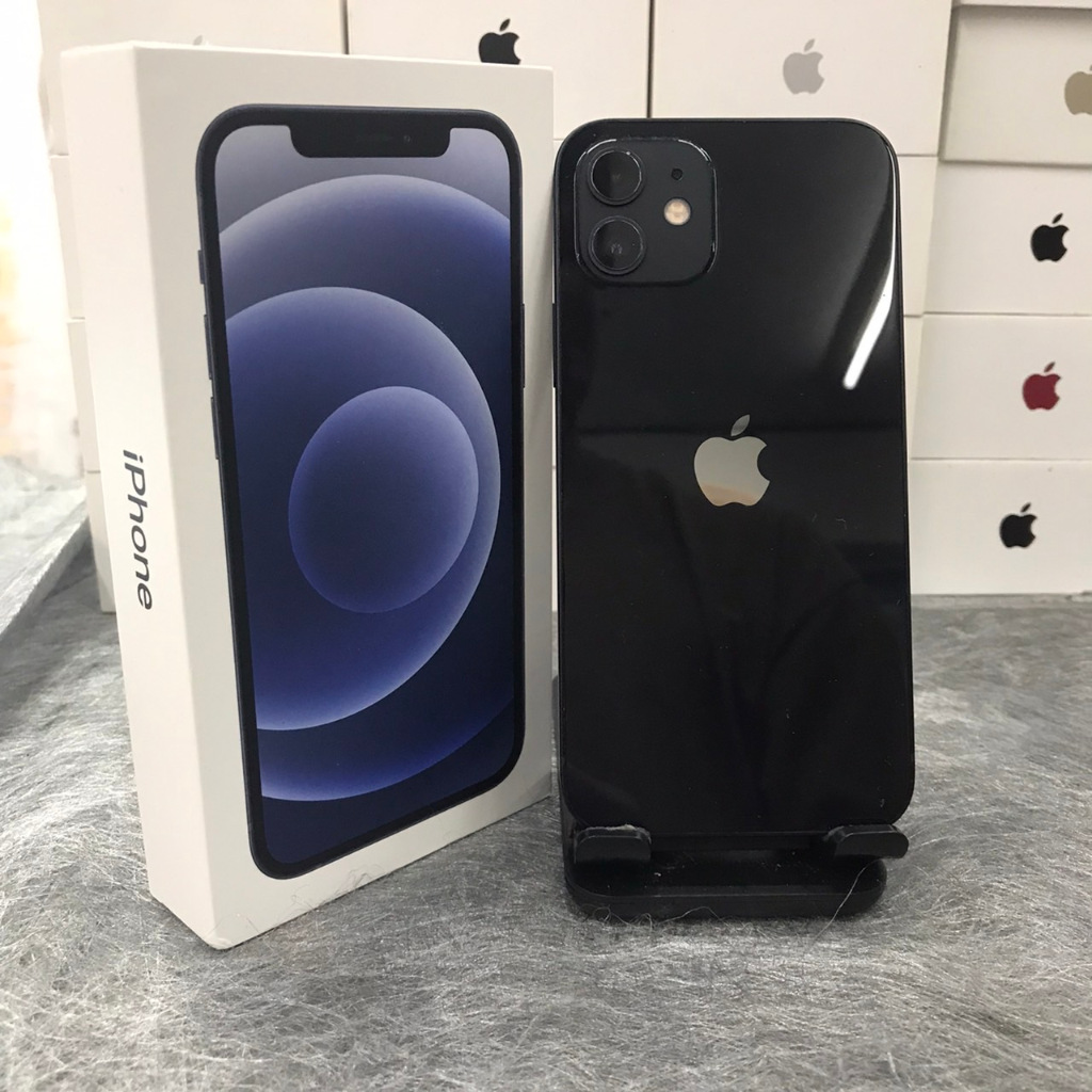 【原盒裝】Apple iPhone 12 黑 128G 6.1吋 蘋果  台北 師大 買手機  可自取 1827