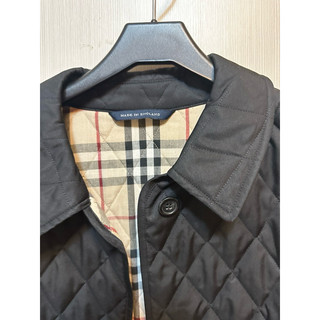 Burberry 博柏利 經典菱格紋縫布外套 二手 尺寸42