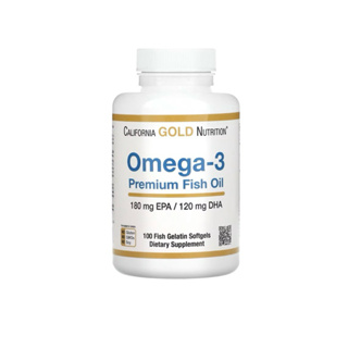 California Gold Nutrition, Omega-3 優 質 魚油