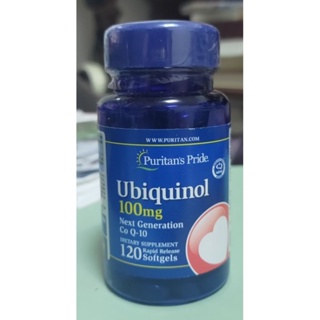 Puritan's Pride 還原型 Q10 輔酶 Ubiquinol 100 mg / 120顆 (現貨)
