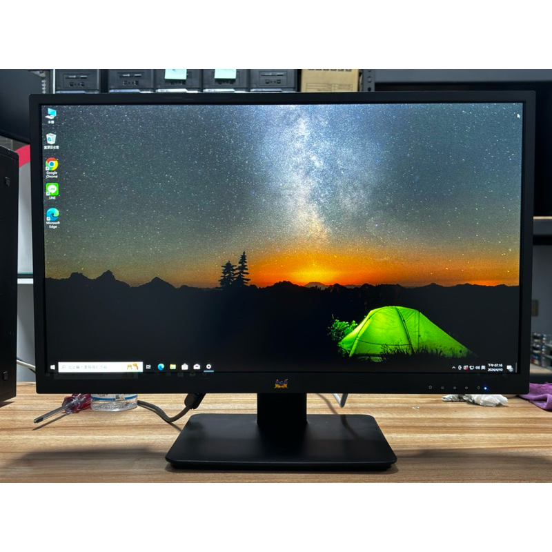 憲憲電腦二手 ViewSonic 22吋 VGA/HDMI LED螢幕-型號:VA2205-H 保一個月