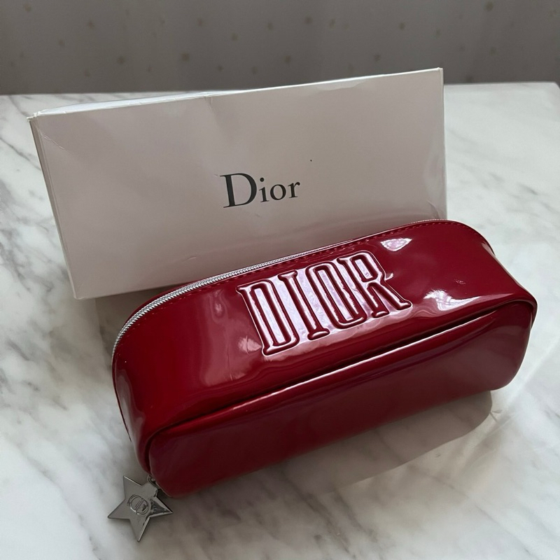 ［全新］ Dior 化妝包 粉色 白色 紅色 米色