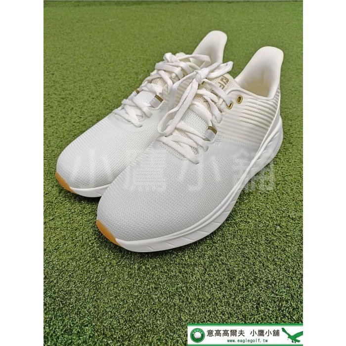 [小鷹小舖] FOOTJOY GOLF 95718 高爾夫球鞋 運動鞋 女仕 無釘 透氣舒適 卓越的抓地力和緩衝性 米白