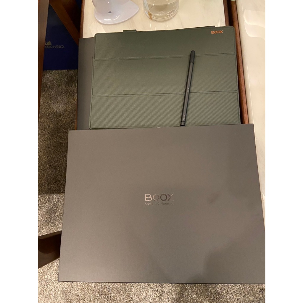 「ONYX文石BOOX Tab X」13.3吋電子紙平板電腦（含寫筆+翻頁式皮套）