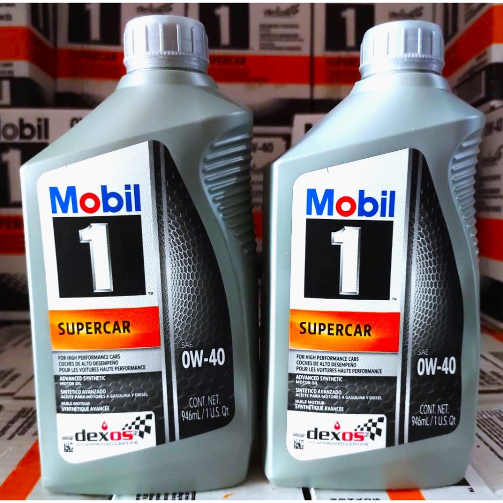 【美機油】Mobil 1 SUPERCAR 0W40  🚙🚙 全合成 機油 dexos 2 全車系廣域對應通用