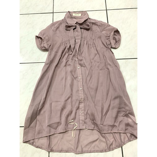 OLIVE des OLIVE 長版襯衫洋裝孕婦裝