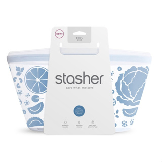 美國Stasher 白金矽膠密封袋/食物袋/收納袋-碗形