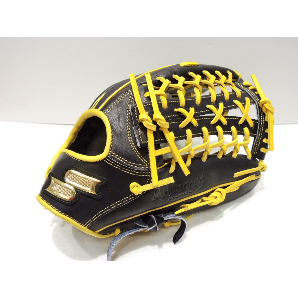 日本品牌 SSK Proedge Adoanced 硬式牛皮 棒壘球 野手手套 外野T網檔 深藍 (TANT324I)