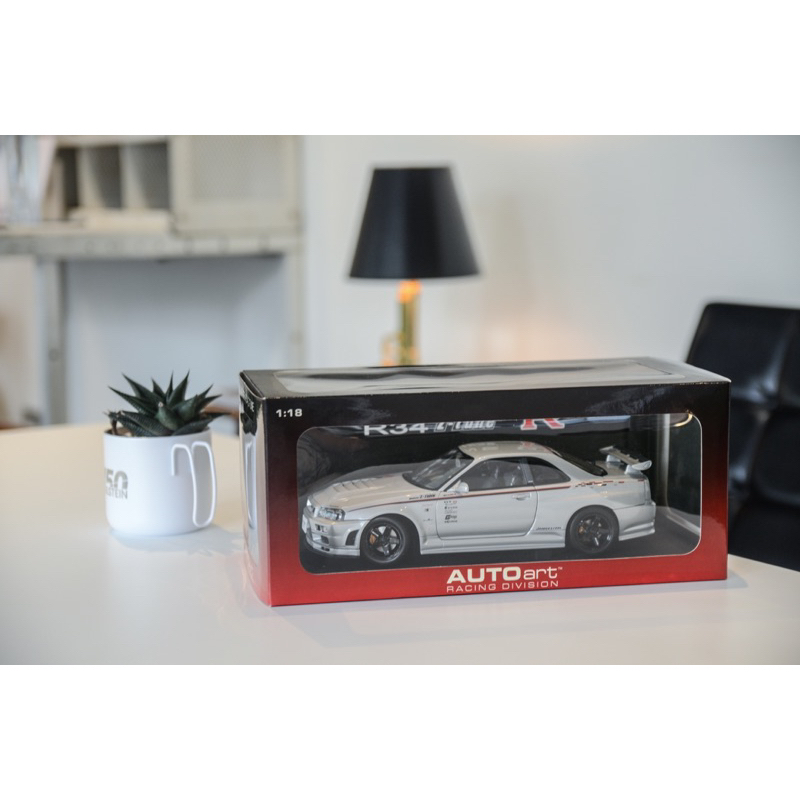 「待交易」AutoArt Nissan GTR R34 Z-tune 1:18 金屬模型車 nismo skyline