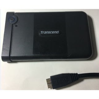 二手良品 Transcend 創見 1TB StoreJet USB 3.0 C-Type 2.5吋 行動硬碟